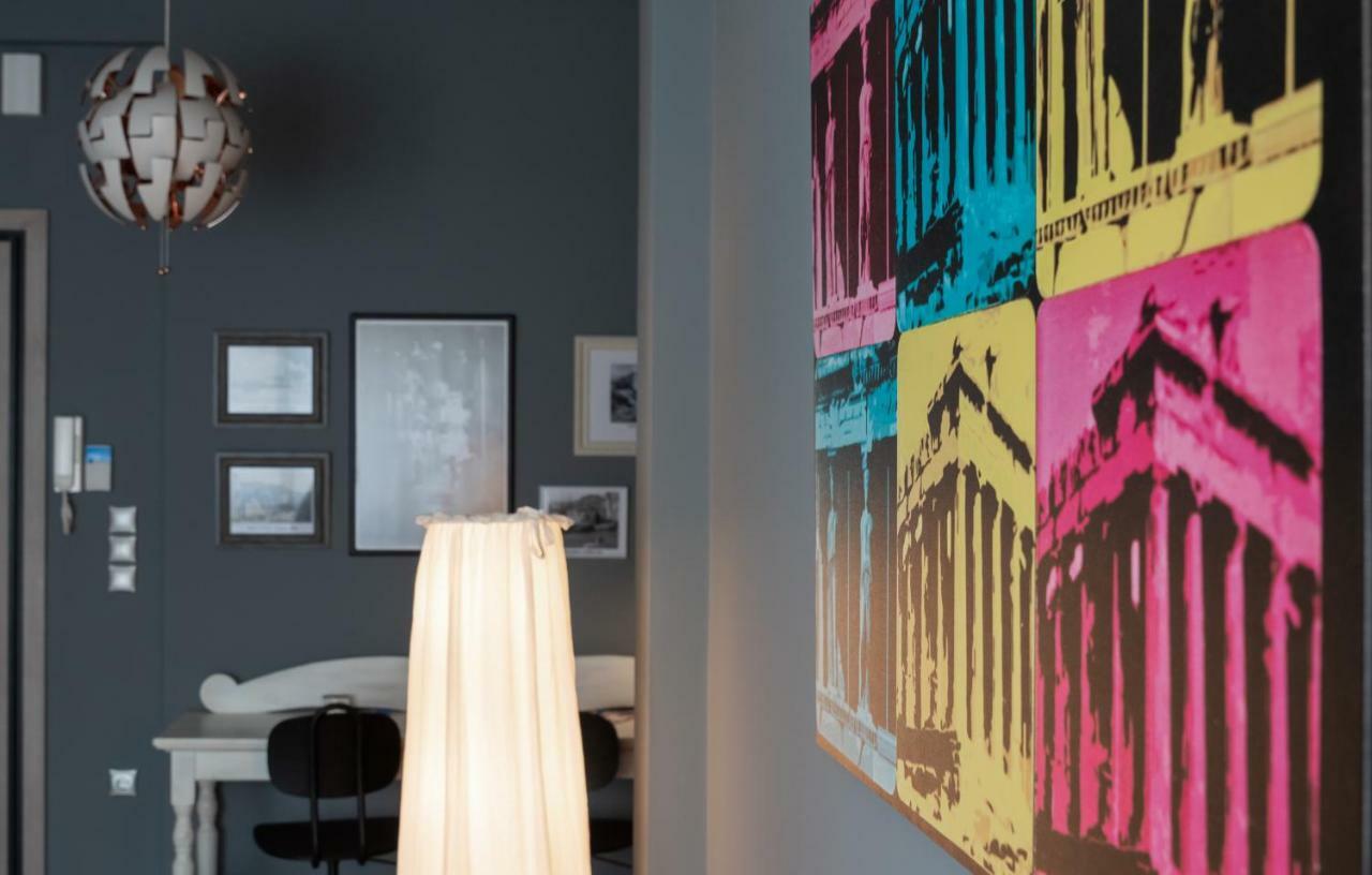Апартаменты Modern & Stylish Apt At The Heart Of Афины Экстерьер фото